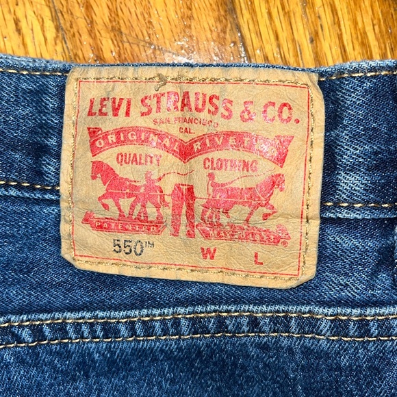 Levi's 550 Denim Jeans Size 50 - Picture 3 of 9